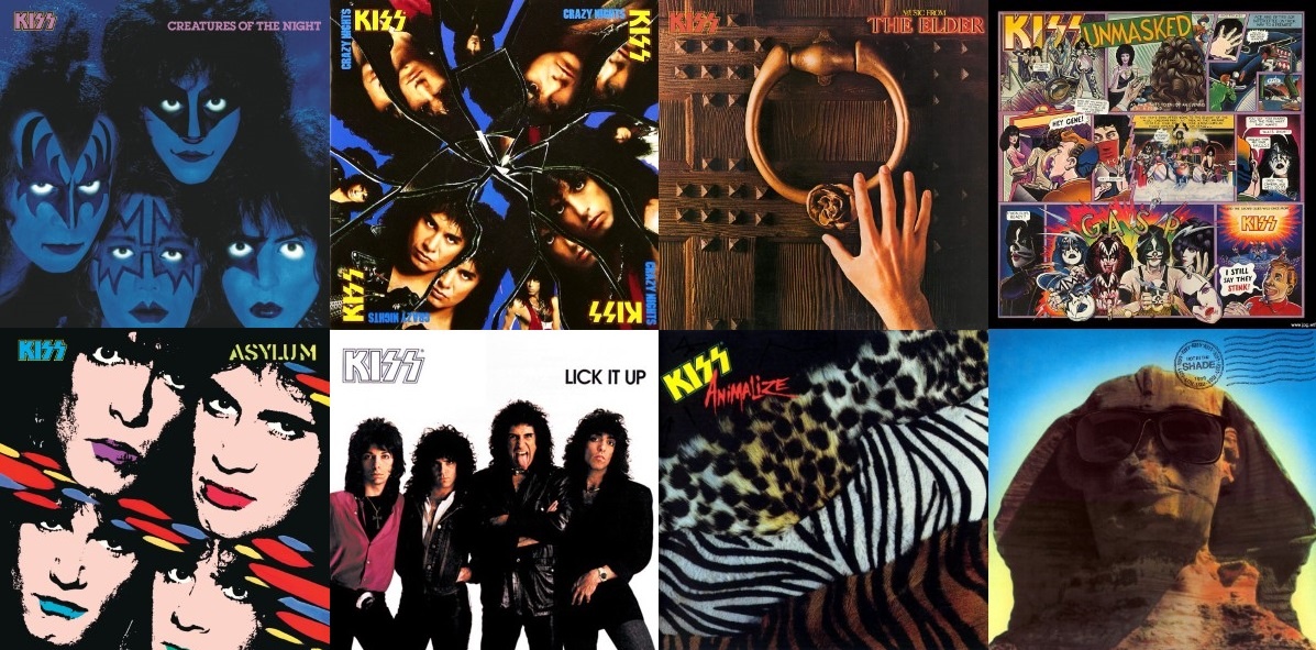 Ranked: KISS Albums Of The 80s