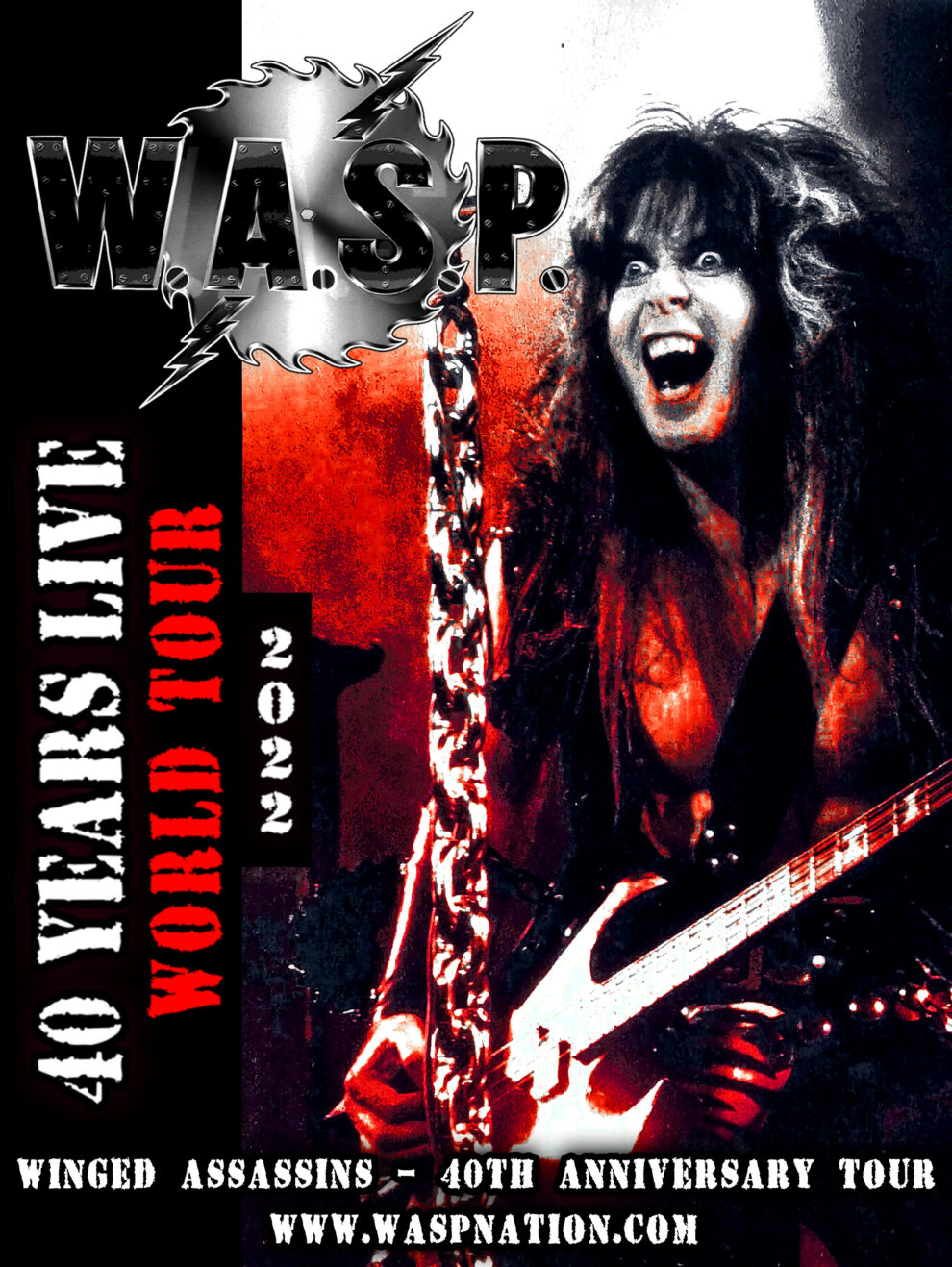 Blackie Lawless Discusses the W.A.S.P. 40th Anniversary World Tour in a New Video
