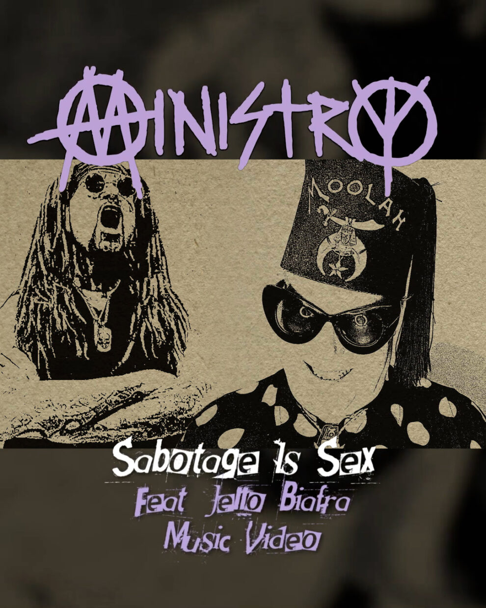 Watch New Ministry Video For "Sabotage Is Sex" Featuring Jello Biafra