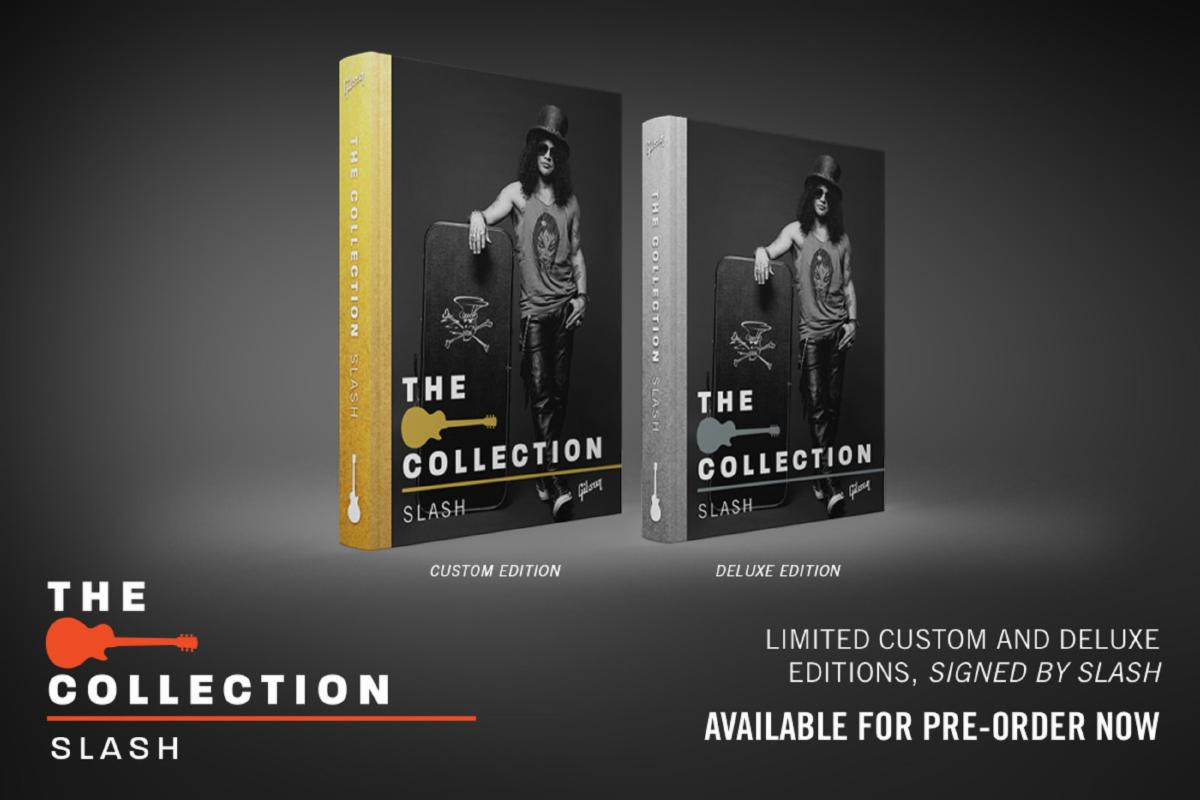Slash Featured In New Gibson Guitar Book "The Collection: Slash"