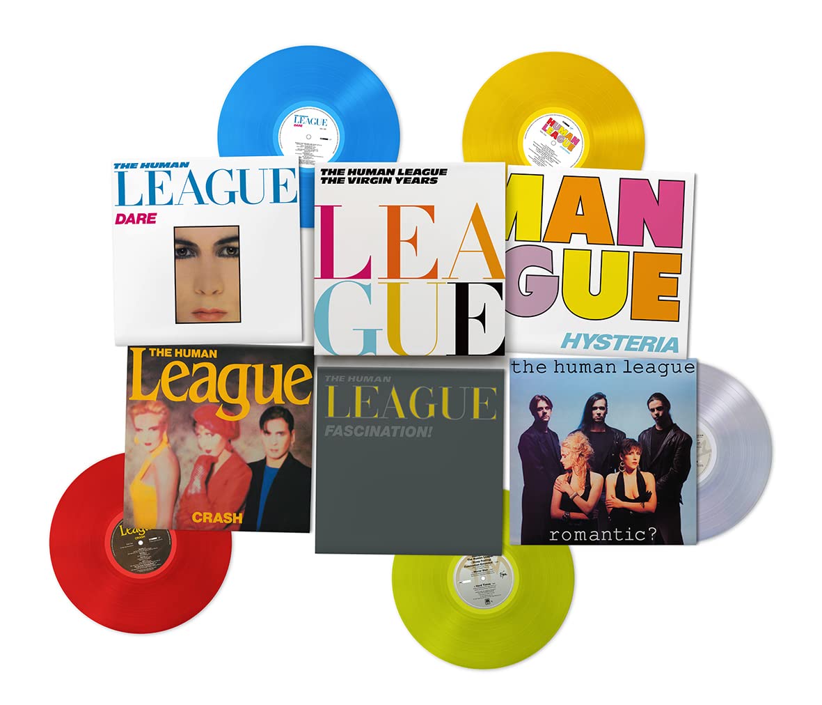 he Human League Releasing New 5 Album Box Set Of Their Work Between 1981-1990