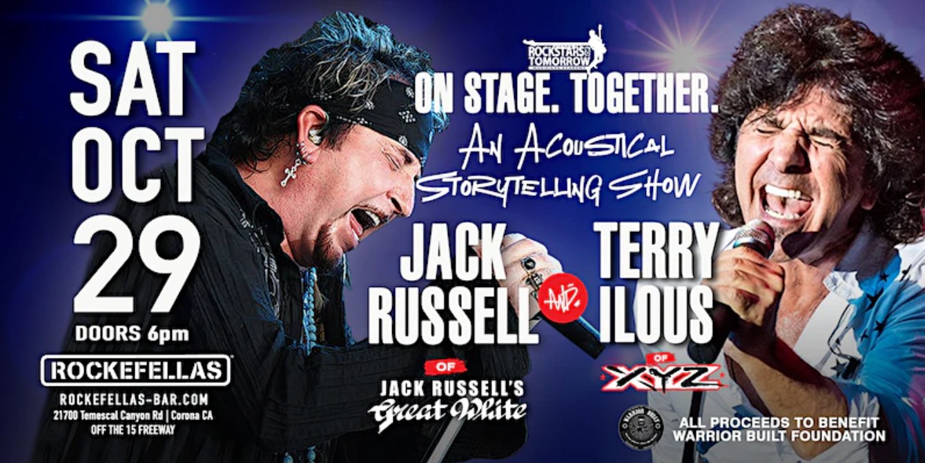 Former Great White Vocalists Jack Russell And Terry Ilous To Perform Together