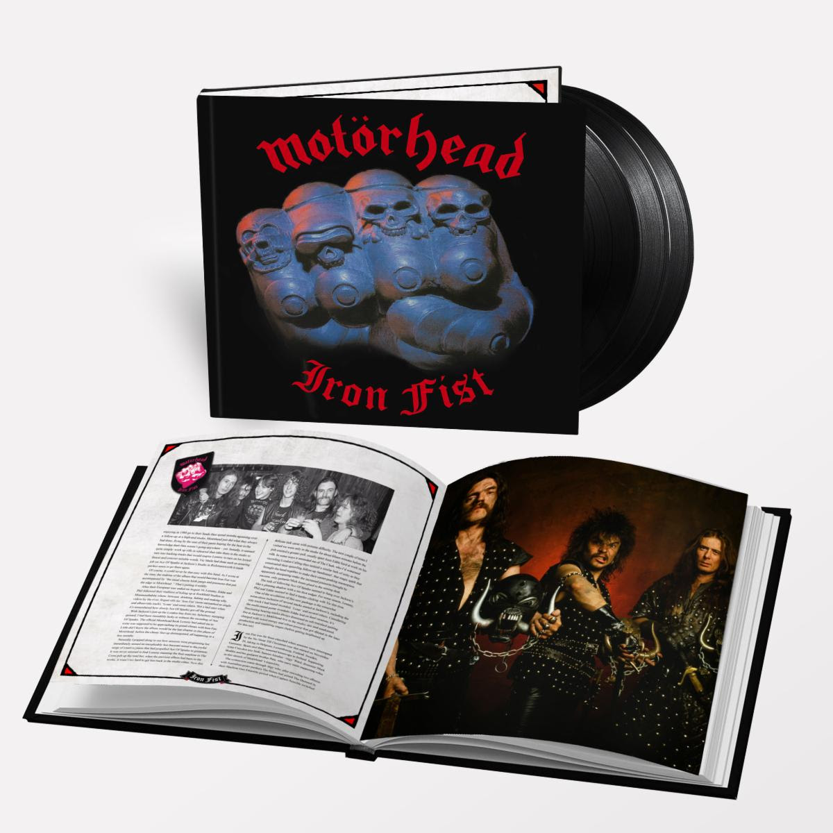 SPECIAL 40th ANNIVERSARY EDITIONS OF IRON FIST TO BE RELEASED ON 23rd SEPT 2022 PREORDERS & EXCLUSIVE MERCH BUNDLES HERE https://motorhead.lnk.to/ironfist40thPR