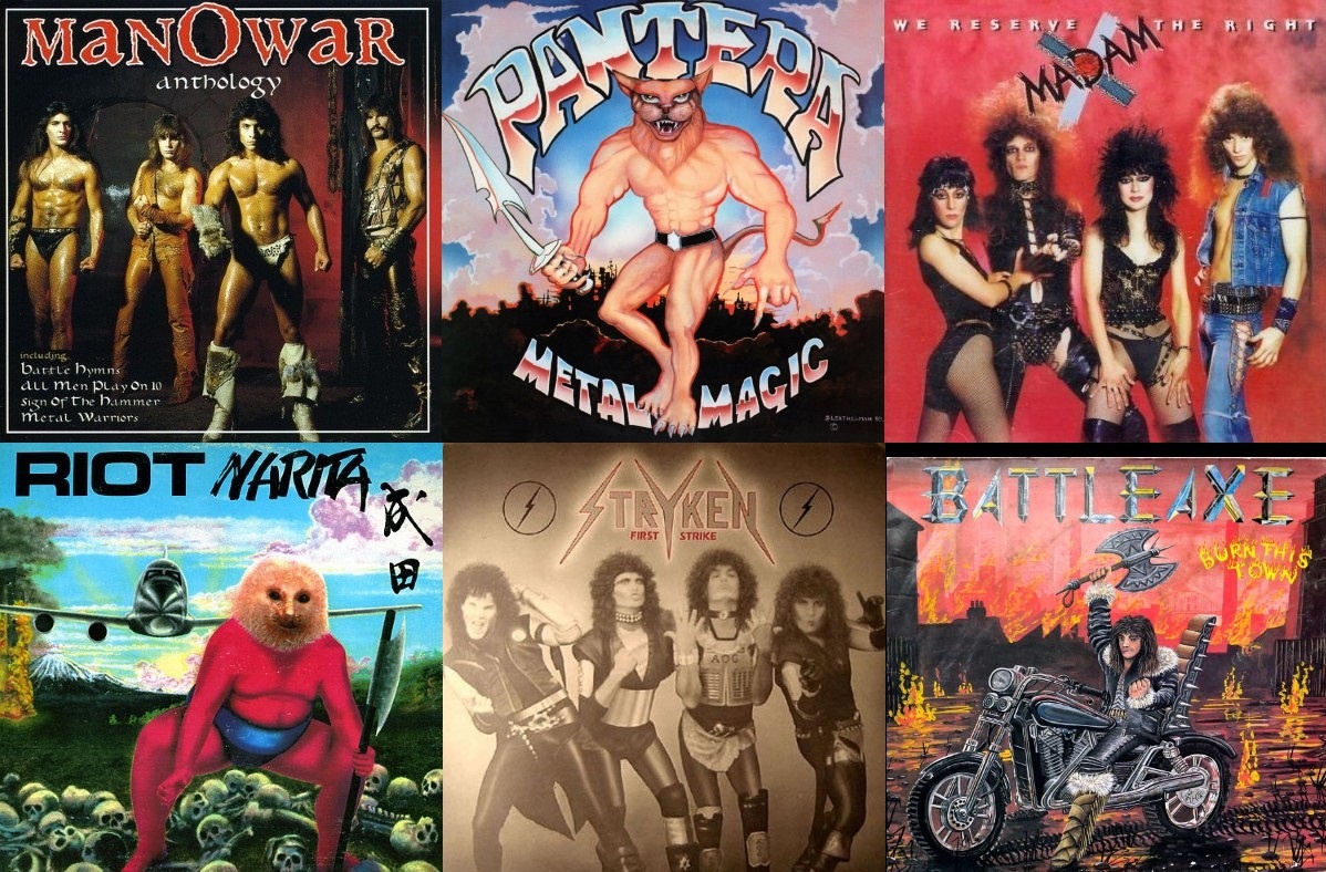 Really Bad Metal Album Covers Of The 80s - XS ROCK