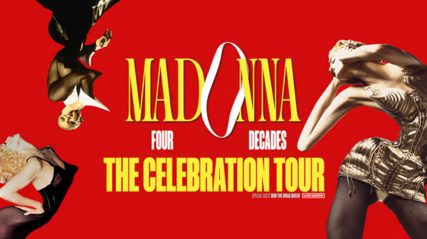 Madonna has just announced ‘The Celebration Tour’: 4 decades of music and her greatest hits!!