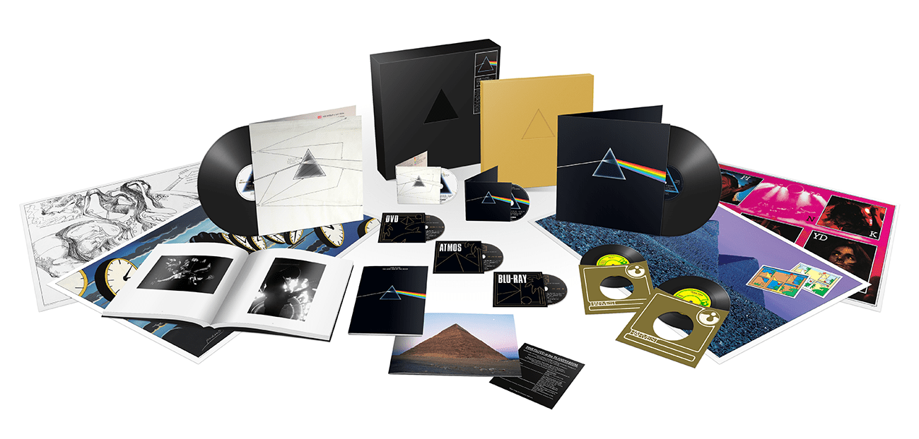 Pink Floyd Release 50th Anniversary Dark Side Of The Moon Deluxe Box Set