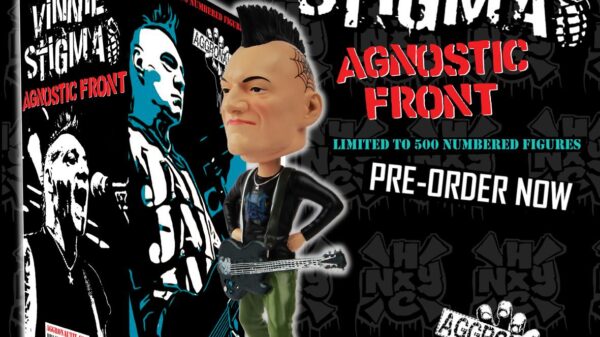 Agnostic Front's Vinnie Stigma Immortalized As New Throbblehead Figure