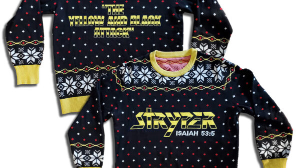 Stryper Ugly Christmas Sweater