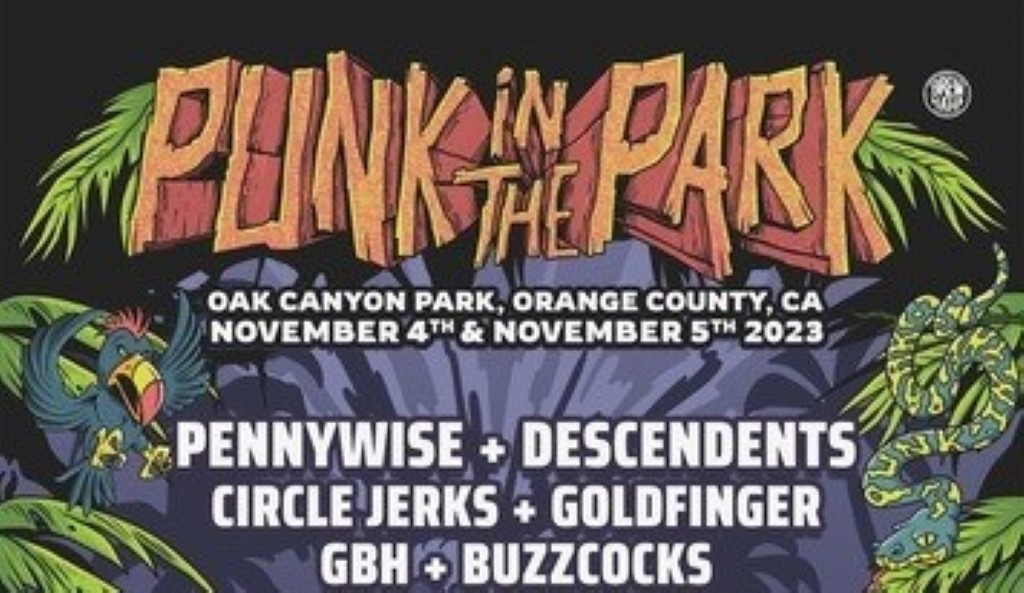 Buzzcocks, Pennywise, Descendents, Circle Jerks, Goldfinger, GBH, And The Suicide Machines To Headline 'Punk In The Park Festival'