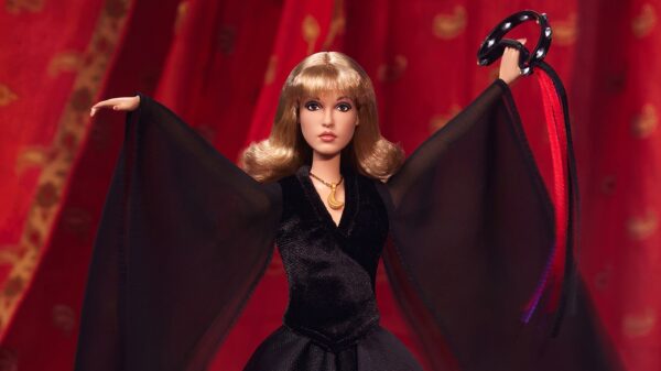 Fleetwood Mac Singer Stevie Nicks Gets An Official Barbie Doll Of Her Likeness