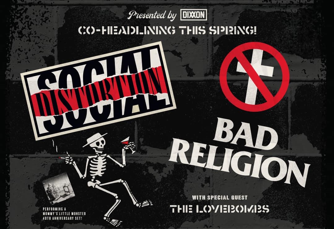 Social Distortion And Bad Religion Announce Co-Headliner U.S. Tour