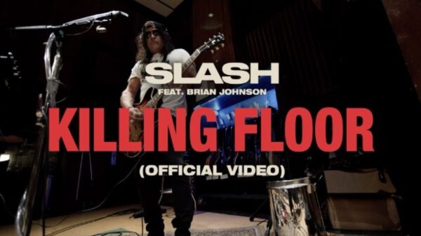 Watch New Slash Video For "Killing Floor" Featuring Brian Johnson From AC/DC
