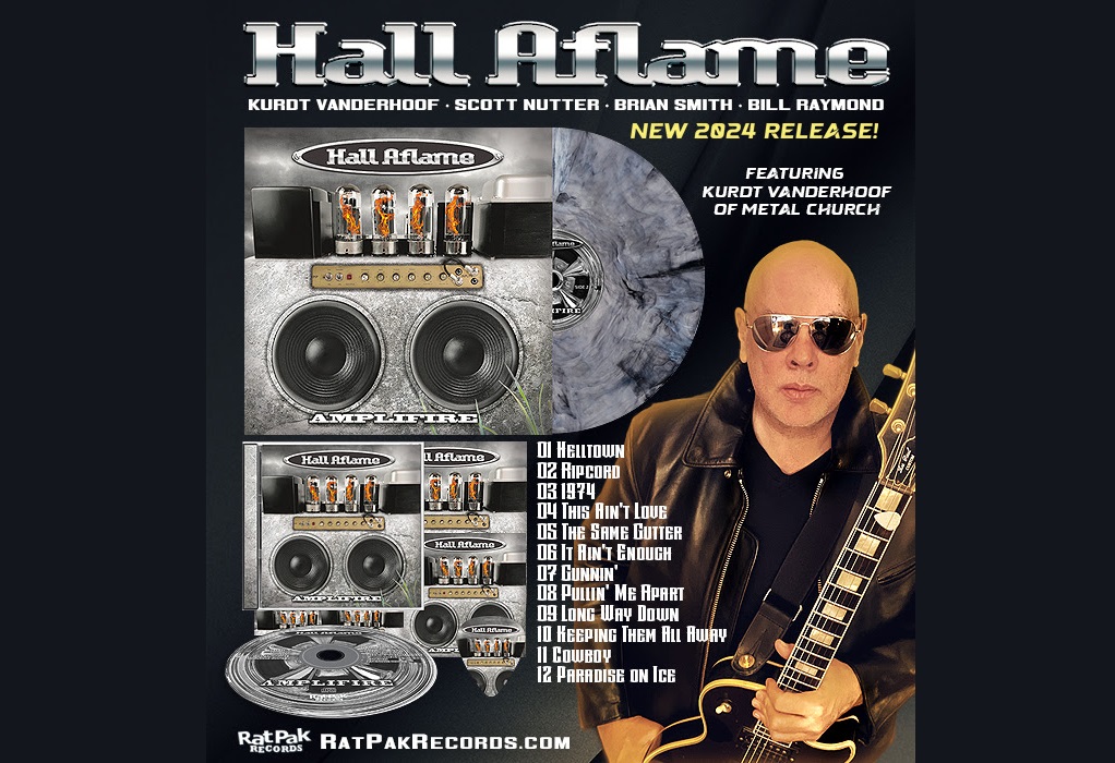 Metal Church Guitarist Kurdt Vanderhoof Releases New Side-Project Album Hall Aflame