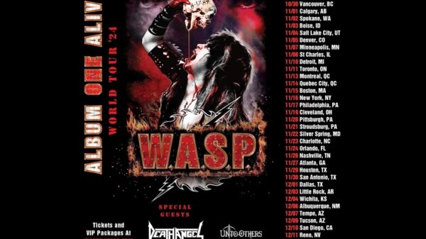 W.A.S.P. Announces New U.S. Tour Dates-Performing Their Debut Album Start To Finish
