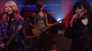 Watch Heart's Ann Wilson and Nancy Wilson Rock The Jimmy Fallon Show With Heart's Hit Song "Barracuda"