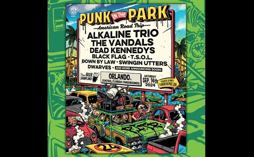 Alkaline Trio, The Vandals, Dead Kennedys, Black Flag, T.S.O.L. & More To Rock Punk In The Park Florida!