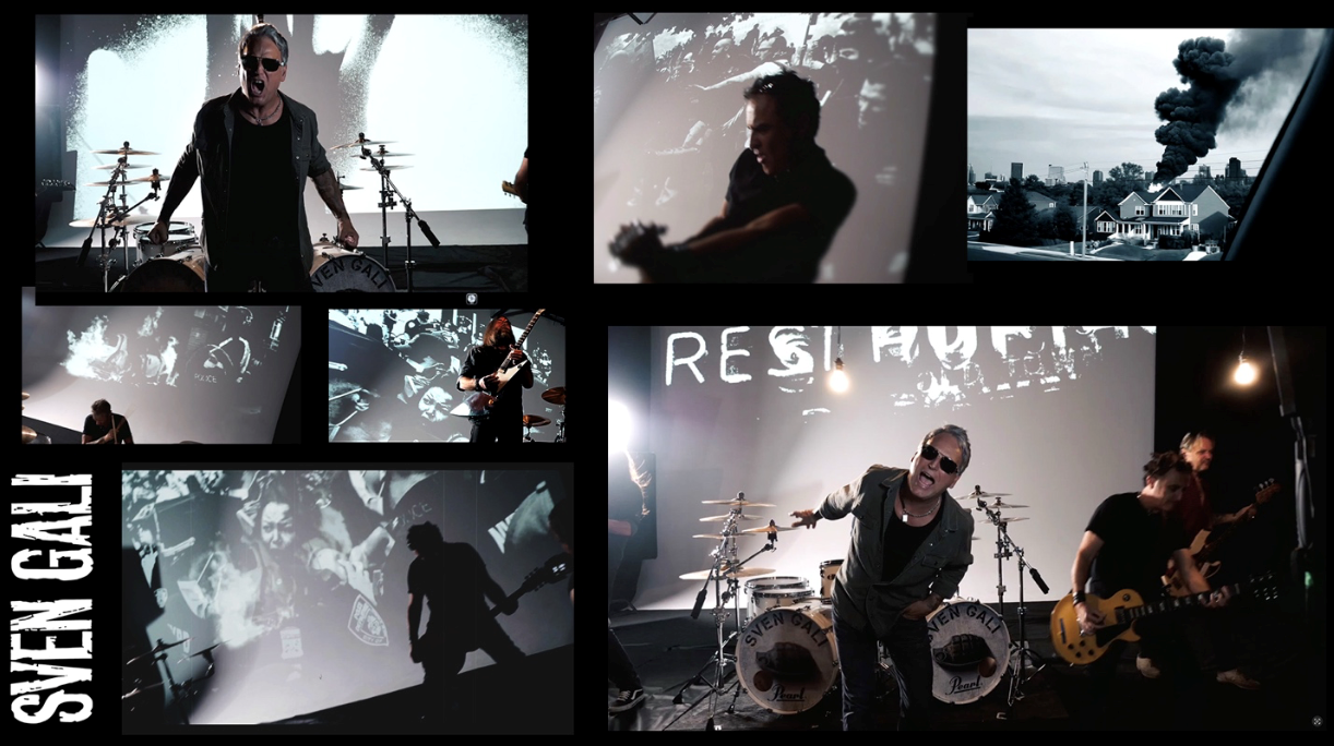 SVEN GALI UNLEASHES HEAVY COVER OF RED RIDER'S "LUNATIC FRINGE"