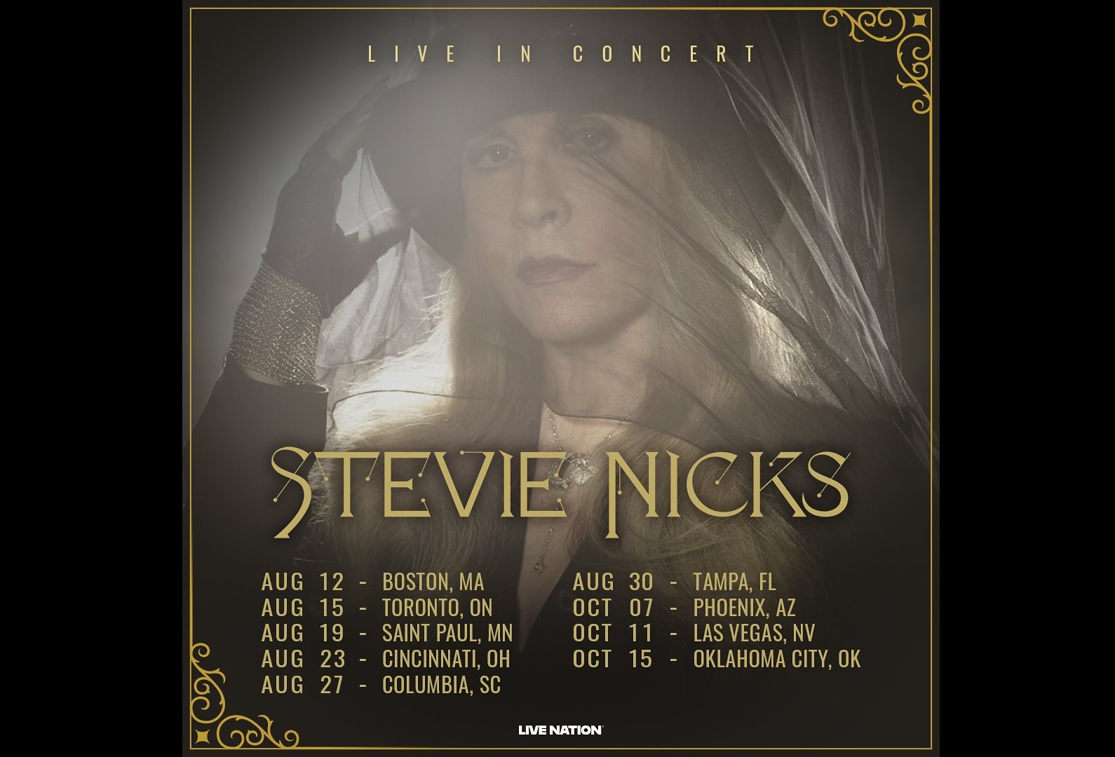 Fleetwood Mac Legend Stevie Nicks Announces 2025 Solo Tour Dates