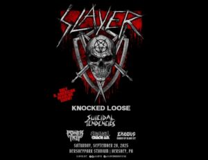 SLAYER Adds New Concert With Suicidal Tendencies, Exodus, Power Trip And More!