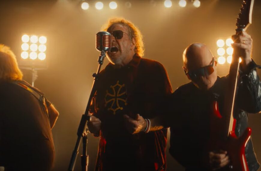 Watch Sammy Hagar's Van Halen Inspired Video For "Encore, Thank You, Goodnight"