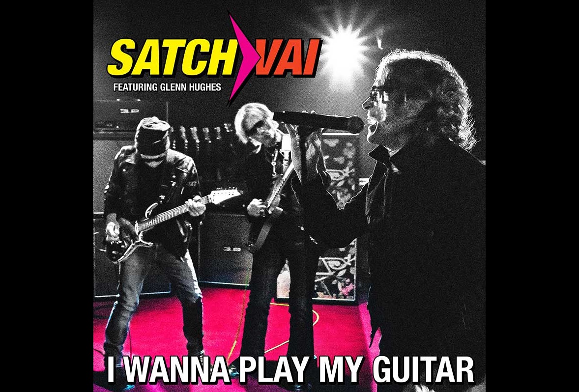 Watch Steve Vai, Joe Satriani and Glenn Hughes In New Video For "I Wanna Play My Guitar"