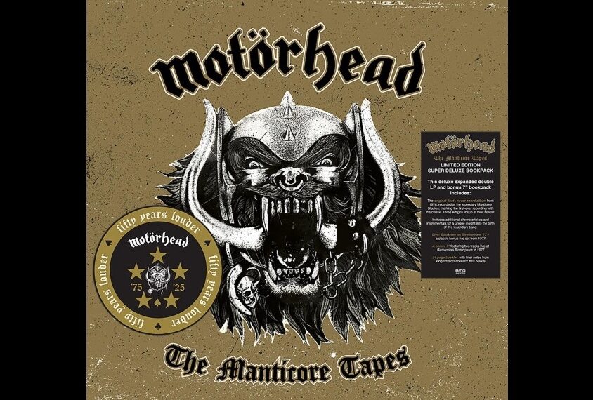 MOTÖRHEAD TO RELEASE LOST ALBUM "THE MANTICORE TAPES"