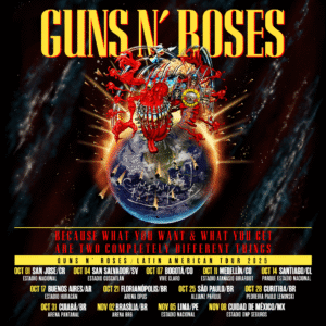 Legendary Rockers Guns N' Roses Announce More 2025 Tour Dates