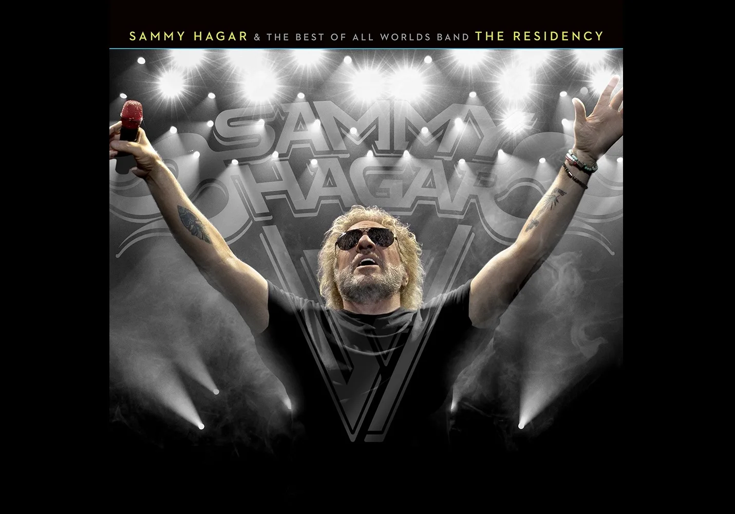 Sammy Hagar Releasing New Live Album “Sammy Hagar & The Best of All Worlds Band: The Residency”