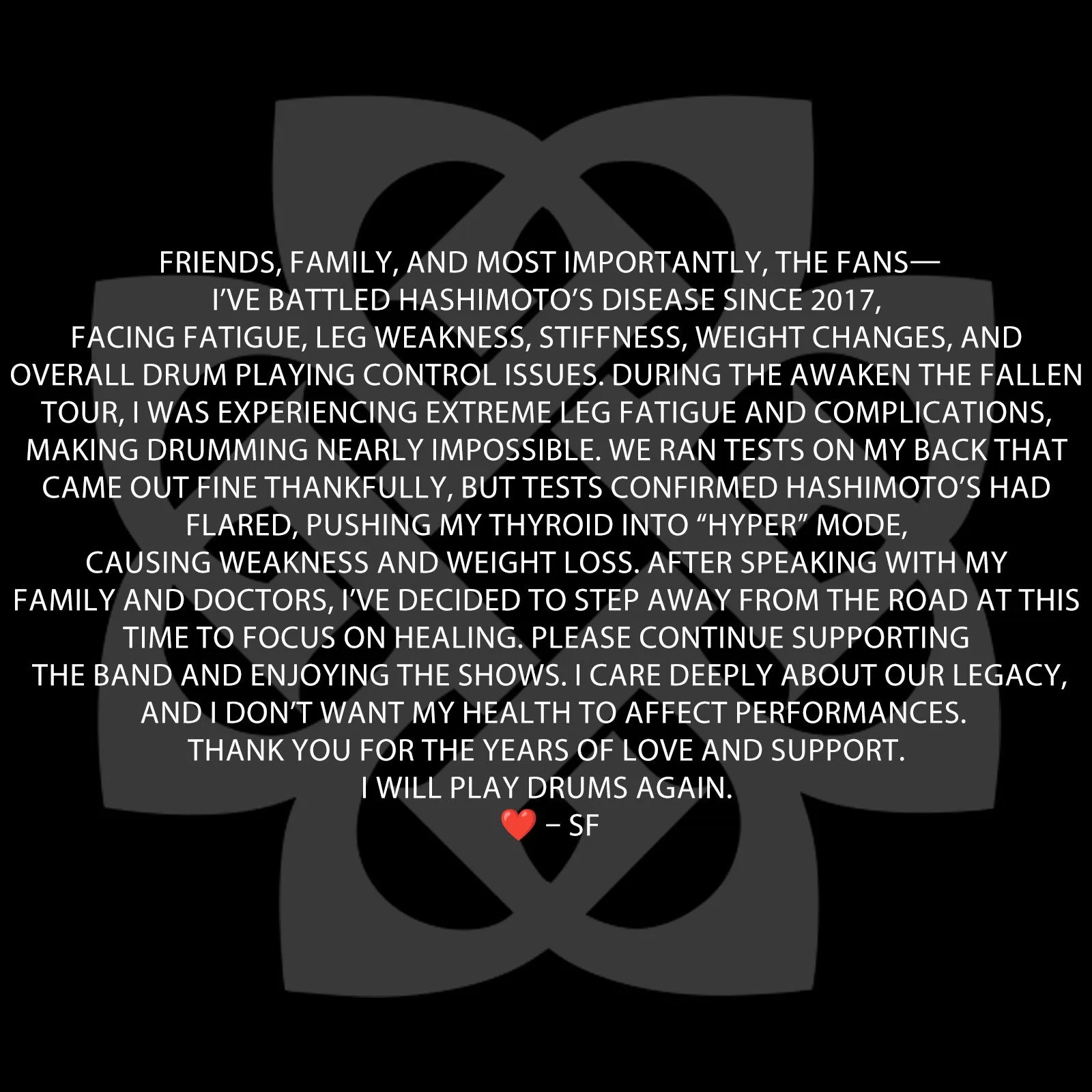 Breaking Benjamin Drummer Shaun Foist Leaves Band Because Of Health Issues