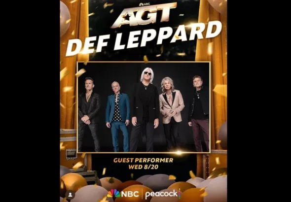 Watch Def Leppard Perform On America's Got Talent