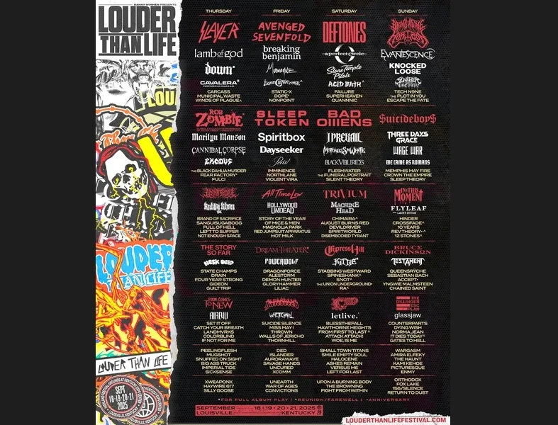 Massive Louder Than Life Festival Announces Artists Schedule
