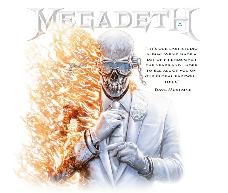 Megadeth To End As A Band With Final Album And Tour
