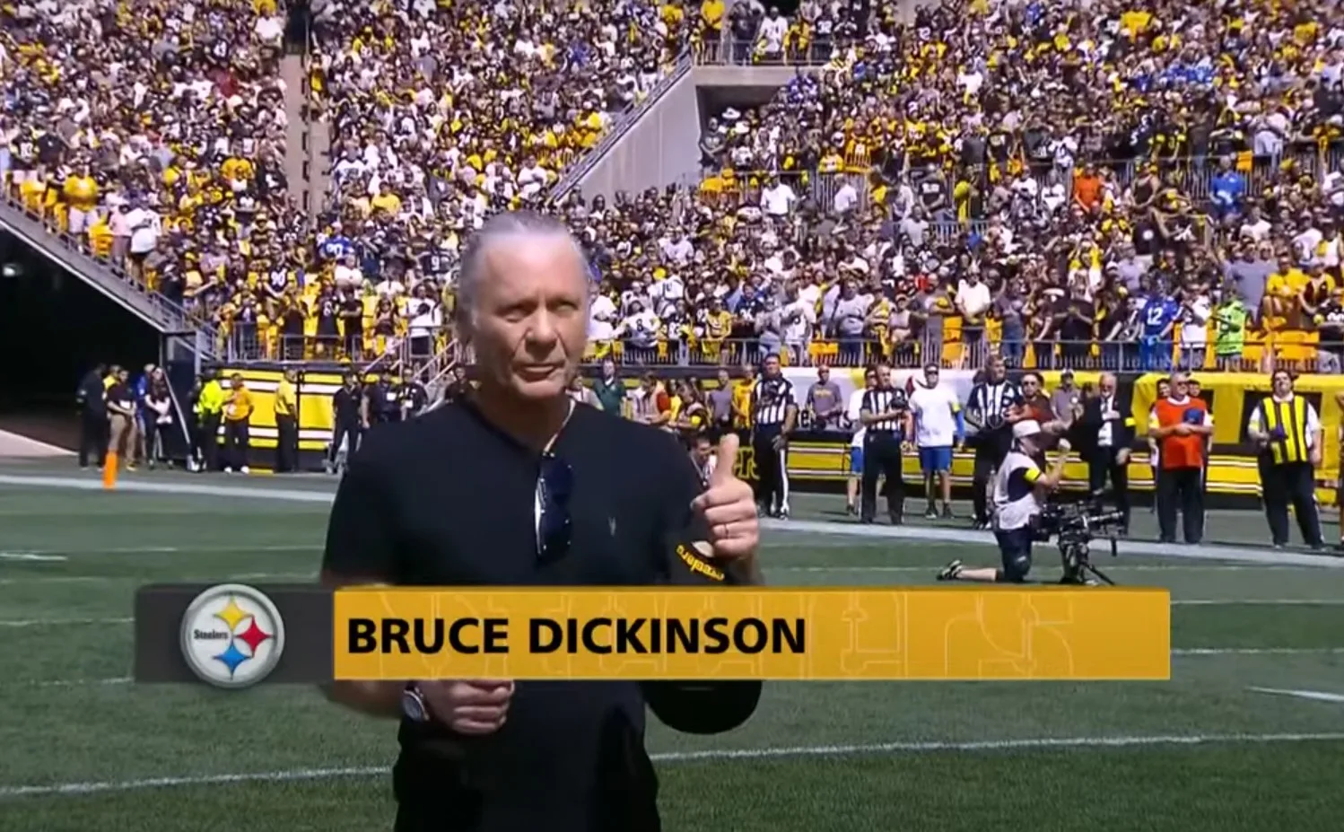 Watch Iron Maiden’s Bruce Dickinson Perform “star Spangled Banner” At NFL Game