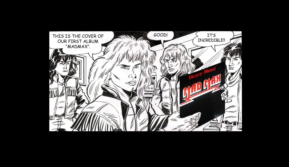 Mad Max Release Comic Book Style Video For "Piece Of Candy"
