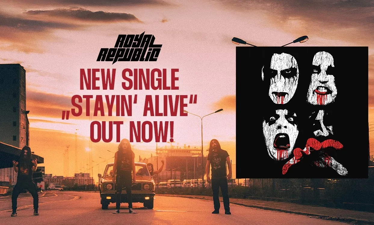 Royal Republic Drop Video For Bee Gees Cover Of Stayin' Alive And It Rocks!