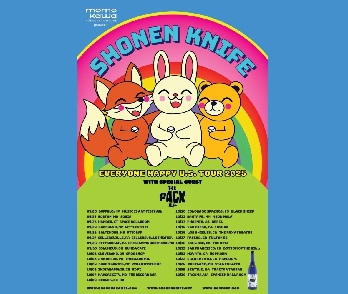 Legendary Japanese Punk Band Shonen Knife Announce U.S. Tour And Album Re-Releases