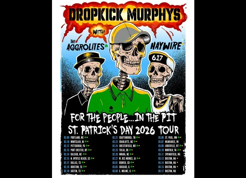 Dropkick Murphys Announce In The Pit St. Patrick Day Tour