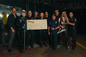 Judas Priest Help Those Who Suffered "Trial By Fire" With Massive Donation