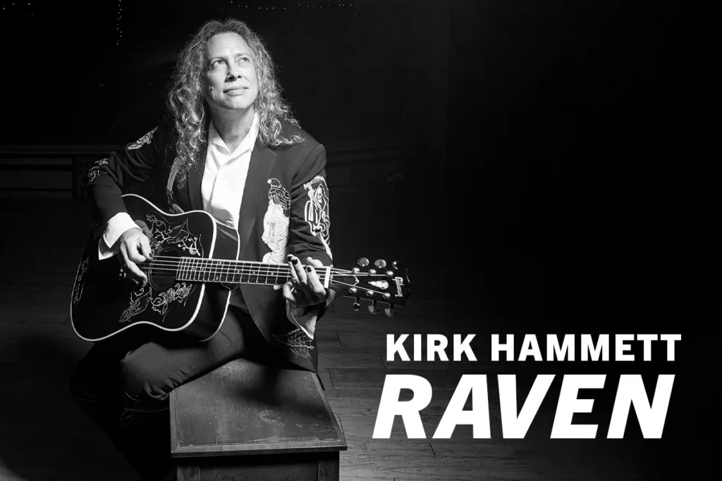 Metallica's Kirk Hammett To Release Exclusive "Raven" Guitar With Gibson