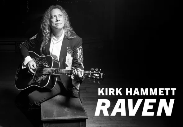 Metallica's Kirk Hammett To Release Exclusive "Raven" Guitar With Gibson