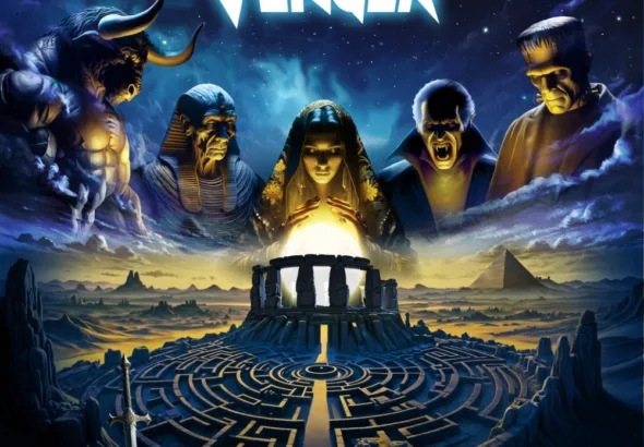 Watch New Video For "From World's Unknown" By Venger Ft. Saxon Guitarist