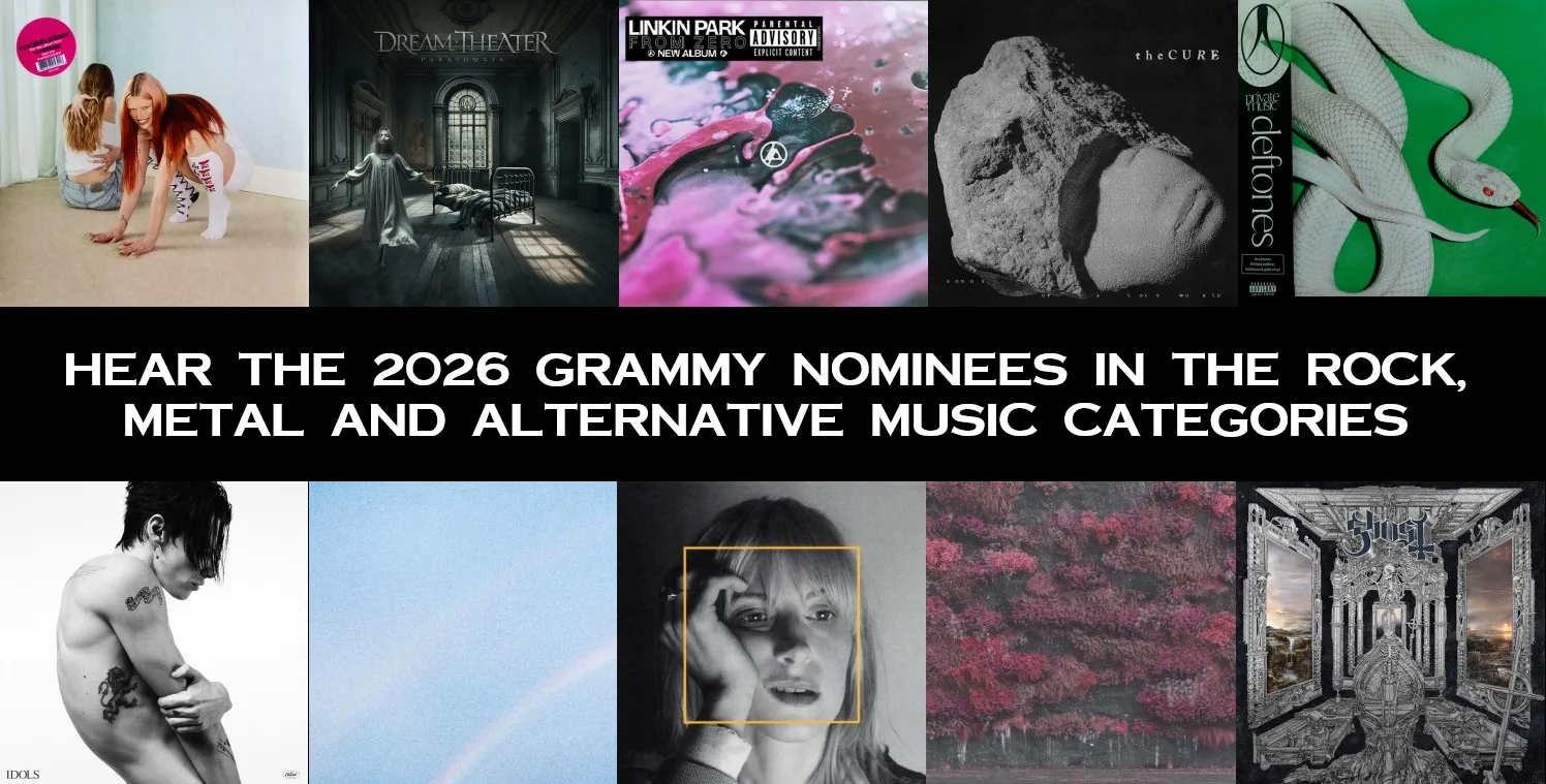 Get To Know All Of The Grammy Nominees In The Rock, Metal and Alternative Categories