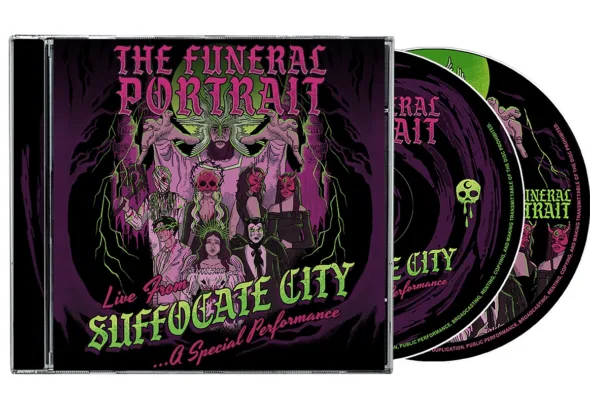 The Funeral Portrait Announces First Live Album "Live From Suffocate City"