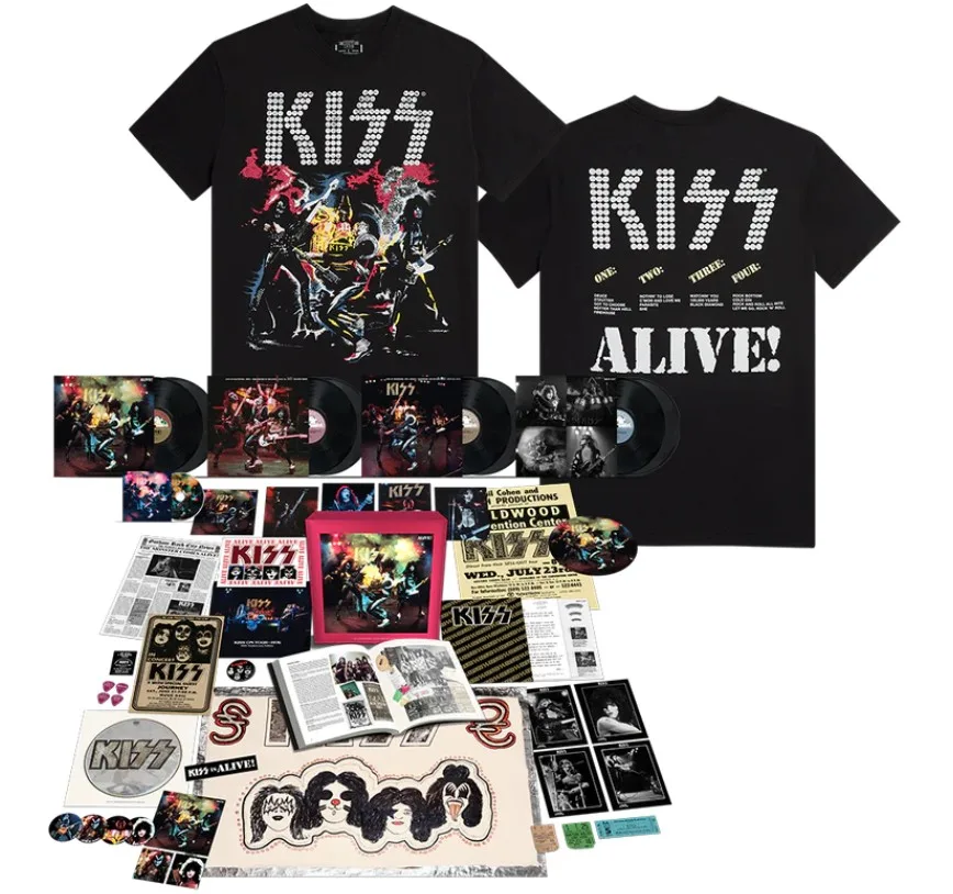 KISS Releases Massive Alive! 50th Anniversary Box Set