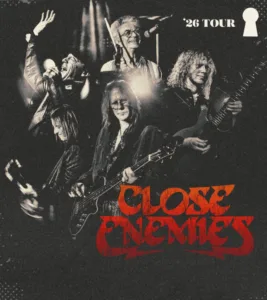 Close Enemies (Ft. Tom Hamilton of Aerosmith)To Release Debut Album, Announce Tour Dates