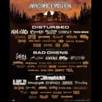 Inkcarceration Music & Tattoo Festival: 65+ Bands Across 3 Stages – Disturbed, Bad Omens, Limp Bizkit, Papa Roach, More
