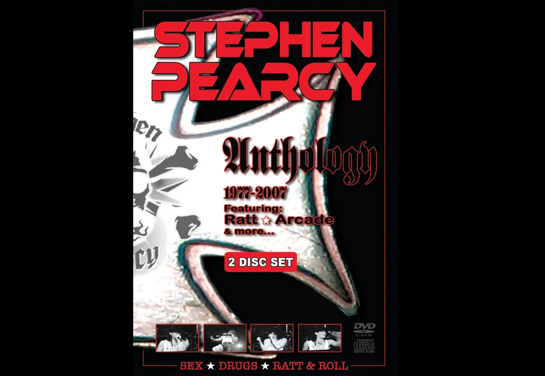 Ratt Frontman Stephen Pearcy Releases Anthology 1977-2007 CD and DVD Set