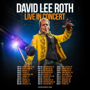 Rock Icon David Lee Roth Announces 2026 Tour Dates