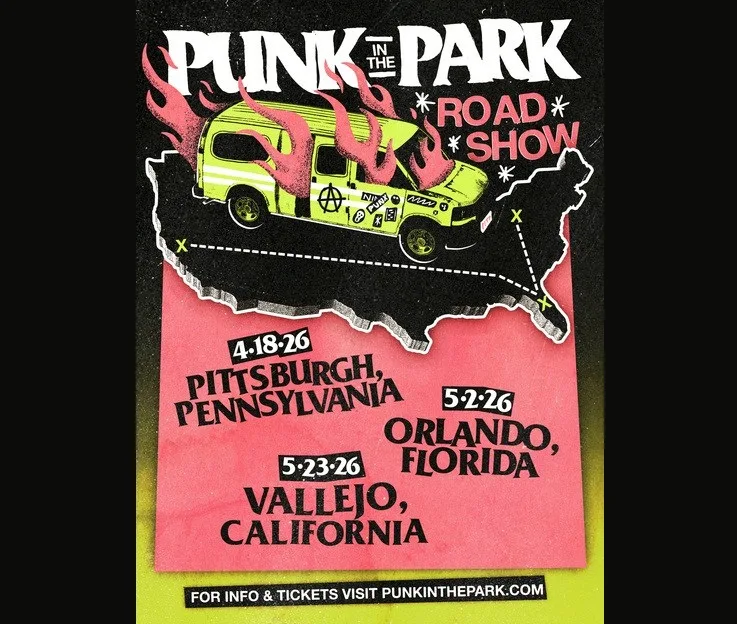 Punk In The Park Road Show Features The Adicts, Dead Kennedys, Fear, Agnostic Front And More