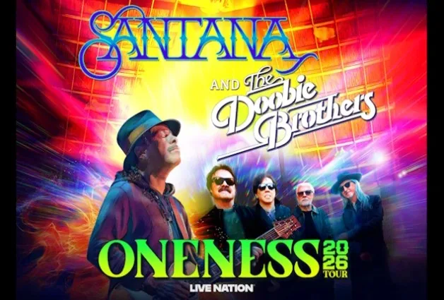 Santana And Doobie Brothers Announce 2026 "Oneness" Tour